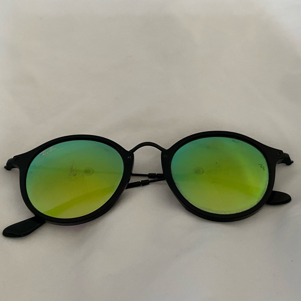 Authentic ray bans- turquoise and lime greenyellow